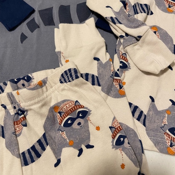 EUC | Just One You by Carter’s raccoon baby boy’s set — 12 months - Picture 3 of 6